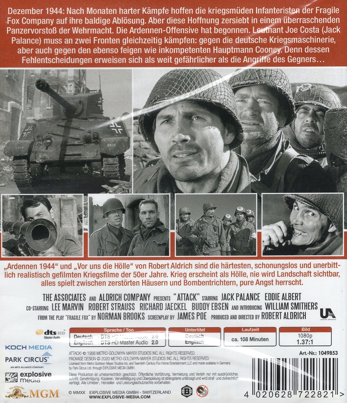 Attack (ej svensk text) (Blu-ray) - 2