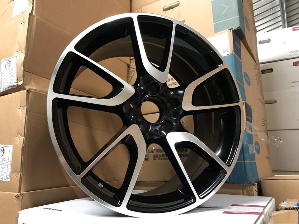 20" C43 Black/pol 5/112 - 3