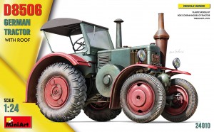 1/24 German Tractor D8506 w/Roof