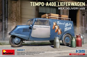 1/35 Tempo A400 Lieferwagen. Milk Delivery Van