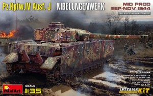 1/35 Pz.Kpfw.IV Ausf. J Nibelungenwerk. Mid Prod. (Sep-Nov 1944) Interior Kit - 2