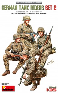 1/35 German Tank Riders Set 2