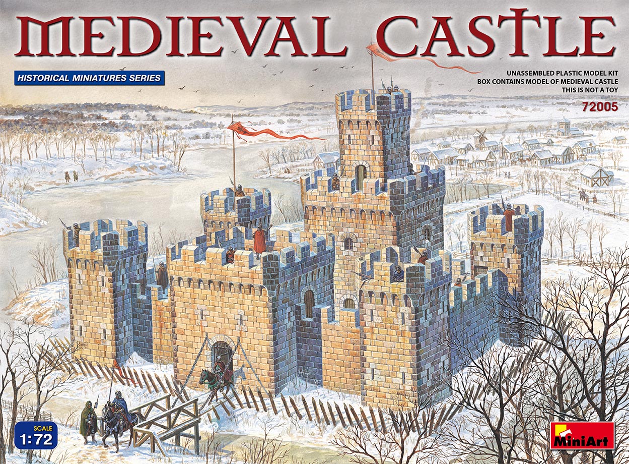 1/72 Medieval  Castle