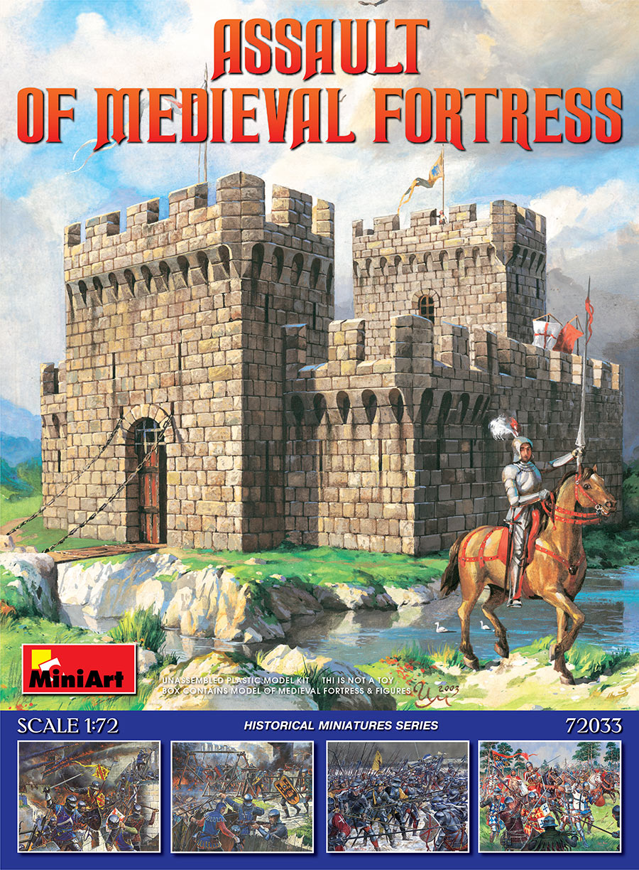 1/72 Assault of Medieval Fortress