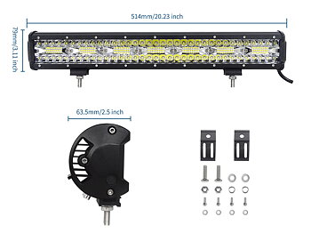 LEDRAMP 8D, RAK 20"/420*
