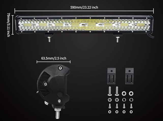 LEDRAMP 8D, RAK 23" /480* - 2