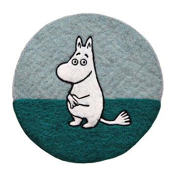 Moomin Felted Trivet - Moomin, blue