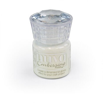 Nuvo embossing powder - Glacier White