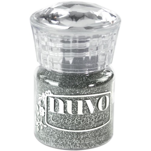 Nuvo embossing powder - Silver Moonlight
