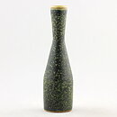 Carl-Harry Stålhane (1960) Unique Green Slender Vase 16 cm