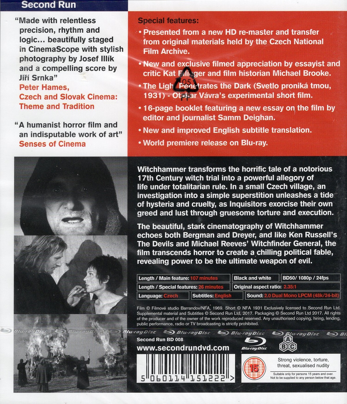 Witchhammer (ej svensk text) (Blu-ray) - 2
