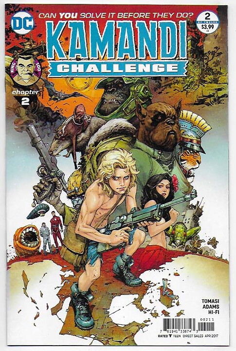 Kamandi Challenge Set # 1-12 NM-