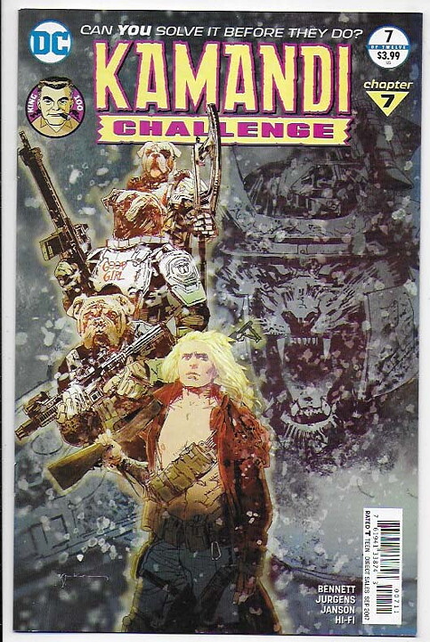 Kamandi Challenge Set # 1-12 NM-