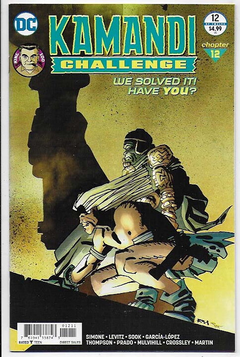Kamandi Challenge Set # 1-12 NM-