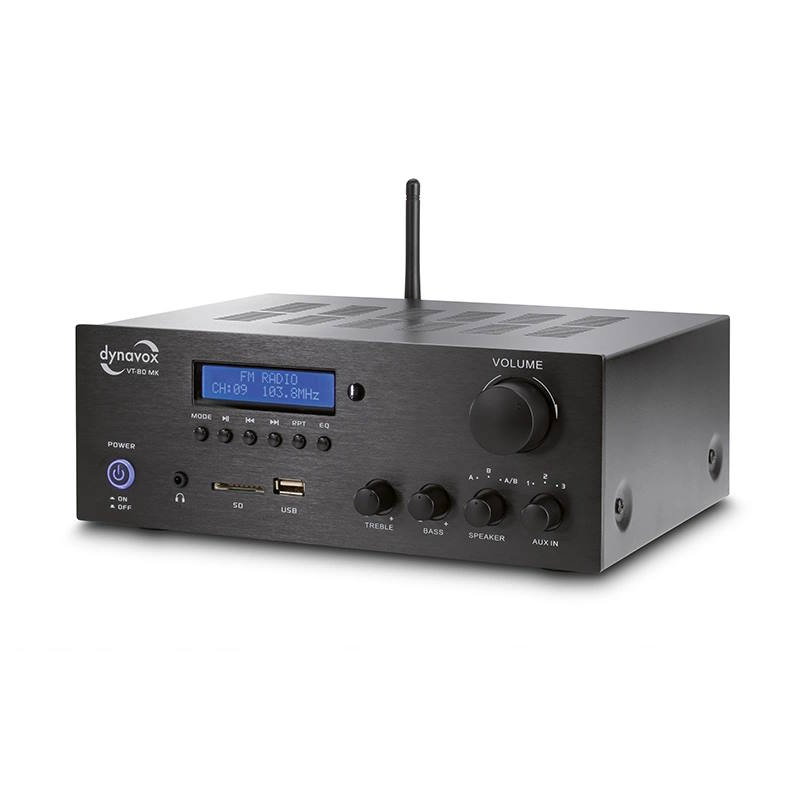 Dynavox VT80MK - Förstärkare med Bluetooth & Radio - 4