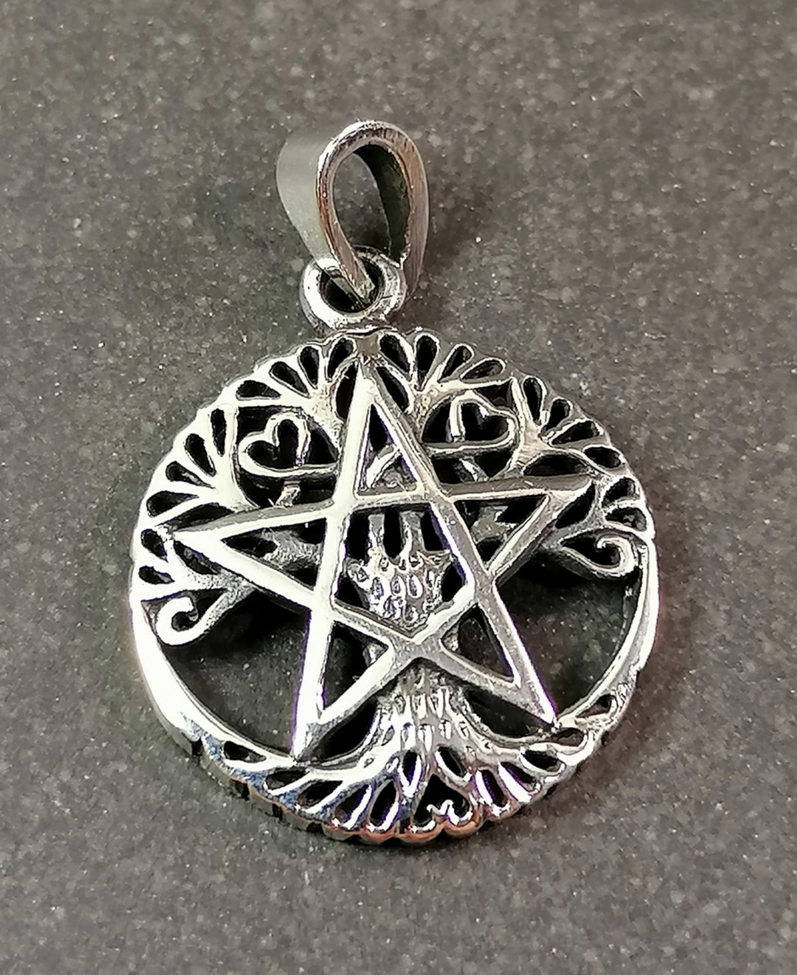 Pentagram med Livets Träd