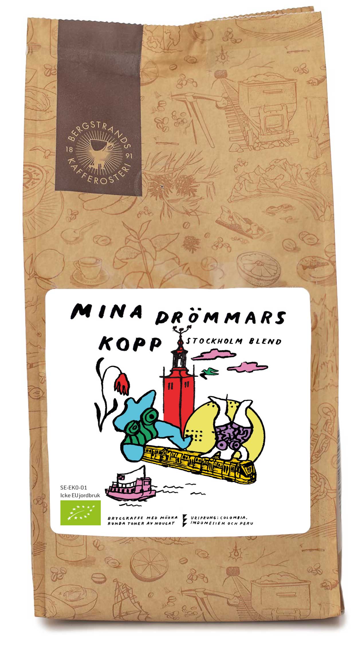 MINA DRÖMMARS KOPP by - Bergstrands kafferosteri