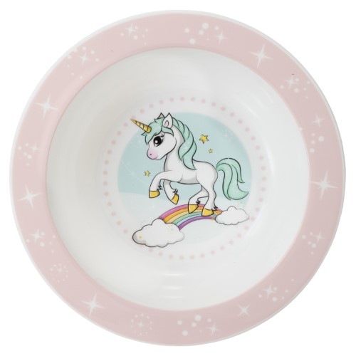 Unicorn Frukostskål Rainbow