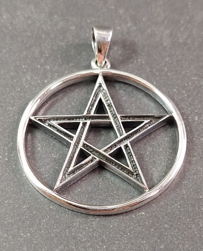 Pentagram - Hänge i Silver