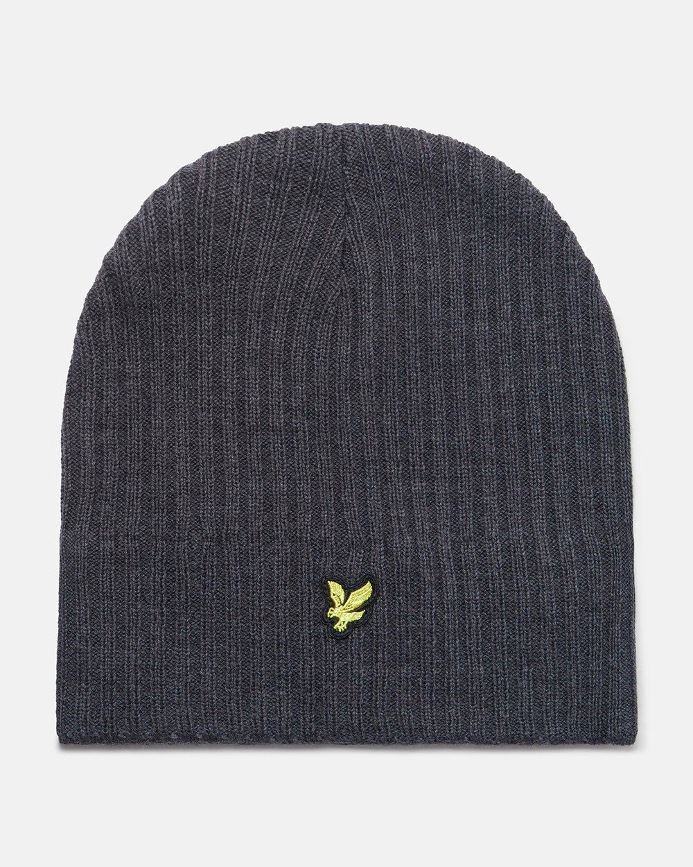 Lyle & Scott - Ribbed Beanie - Mid Grey