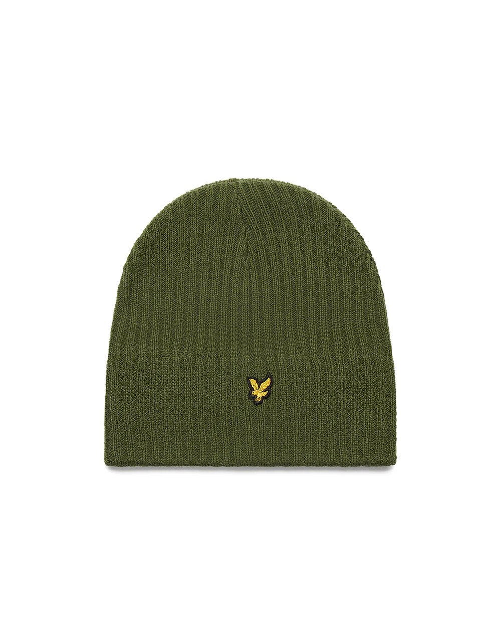 Lyle & Scott - Ribbed Beanie - Olive