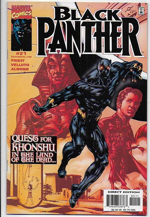 Black Panther Volume 2 # 21 VF-NM Killmonger becomes Black Panther