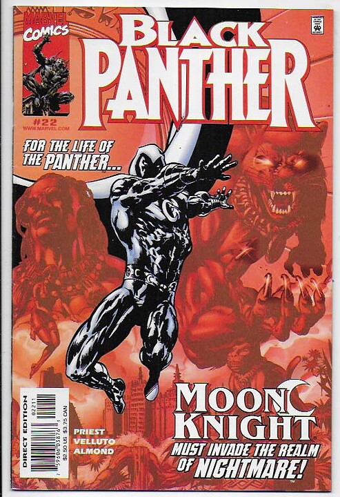 Black Panther Volume 2 # 22 VF-NM 1st Killmonger as Black Panther