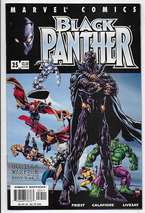 Black Panther Volume 2 # 35 NM-