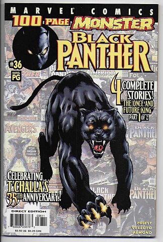 Black Panther Volume 2 # 36 NM-