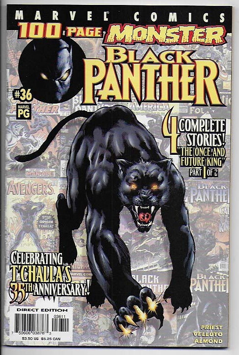 Black Panther Volume 2 # 36 NM-