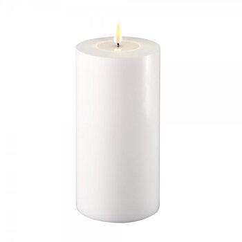 DELUXE HOMEART LED Blockljus vit