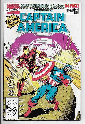 Captain America Annual # 9 VF-NM