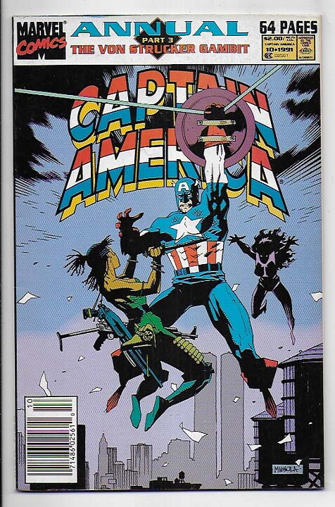 Captain America Annual # 10 VF-NM