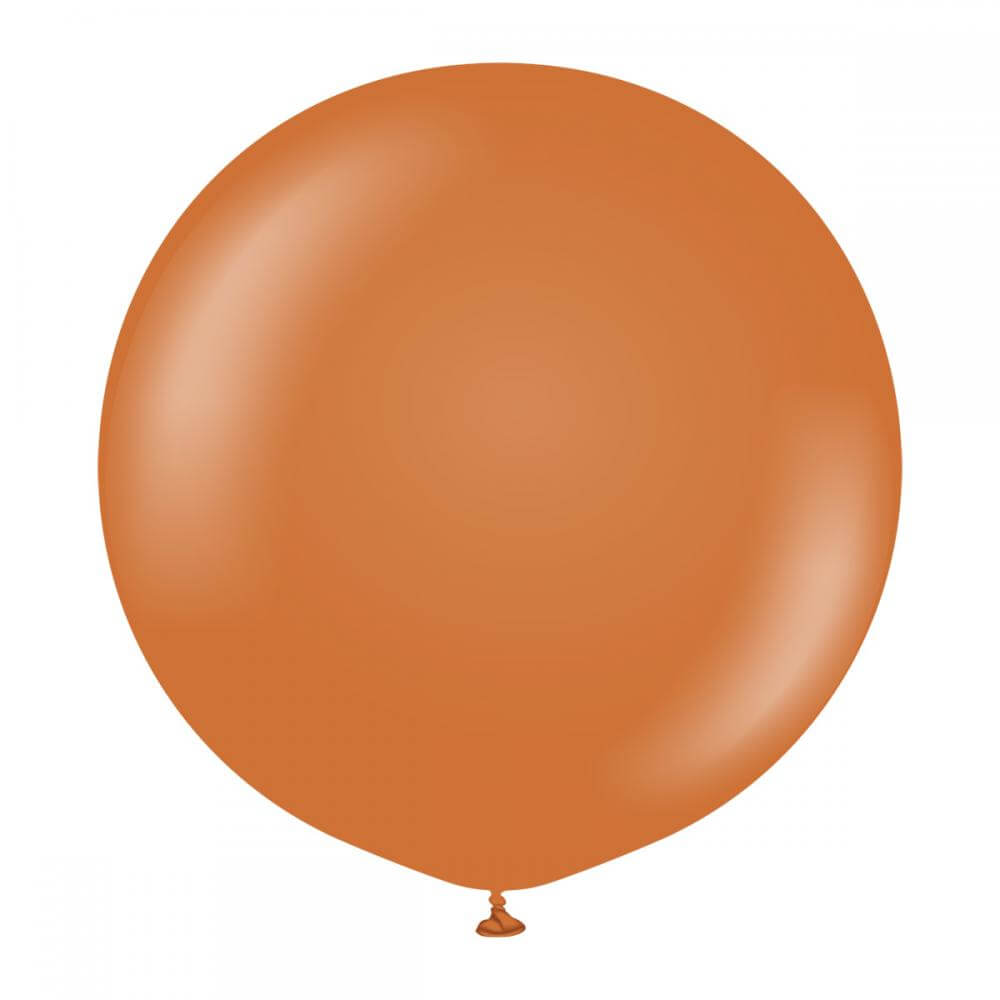 Premium Gigantiska Latexballonger Caramel Brown