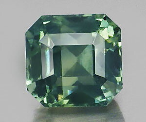 0.57 ct rare natural untreated teal blue green sapphire gemstone