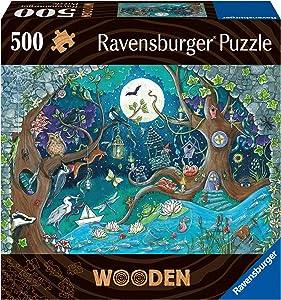 Fantasy Forest 500 Bitar Wooden Ravensburger - 2