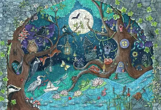 Fantasy Forest 500 Bitar Wooden Ravensburger