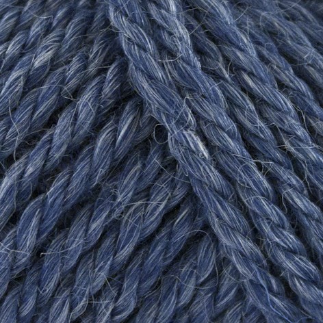 No 6. Ekologisk Ull & Nässelfibrer, 602 blå Jeans