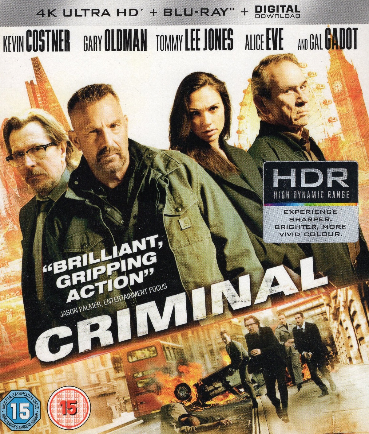 Criminal (ej svensk text) (4K Ultra HD + Blu-ray)