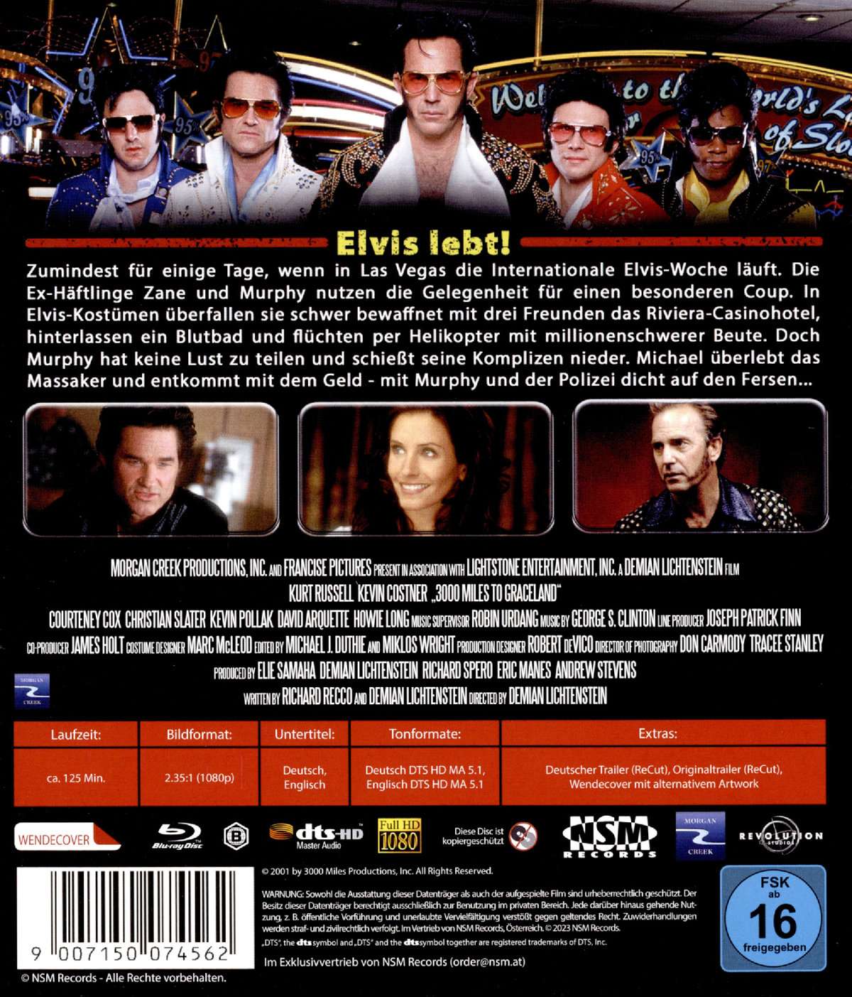 3000 Miles To Graceland (ej svensk text) (Blu-ray) - 2