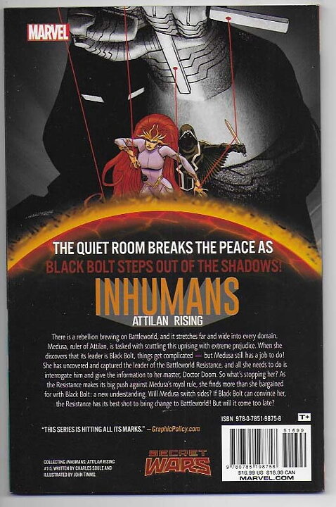 Inhumans - Attilan Rising TP NM-