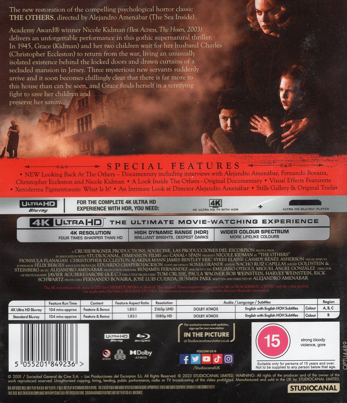 The Others (ej svensk text) (4K Ultra HD + Blu-ray) - 2