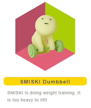 SMISKI Exercising Series  - Have fun Exercising with Smiski! - 8