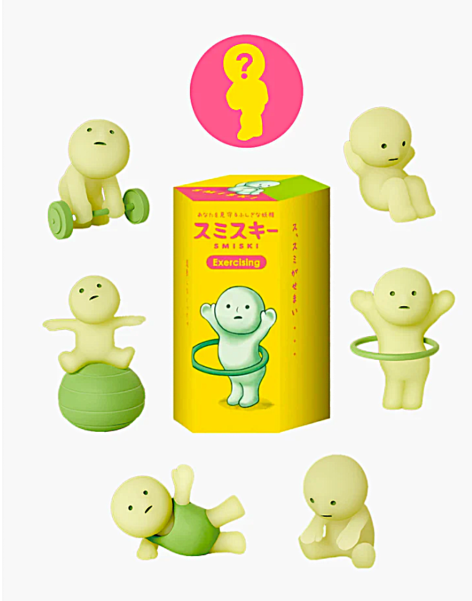 SMISKI Exercising Series  - Have fun Exercising with Smiski! - 2