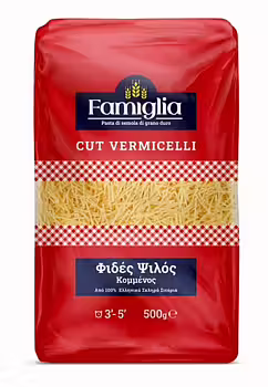 cut vermicelli 500g, pasta, FAMIGLIA, (fides, capellini )