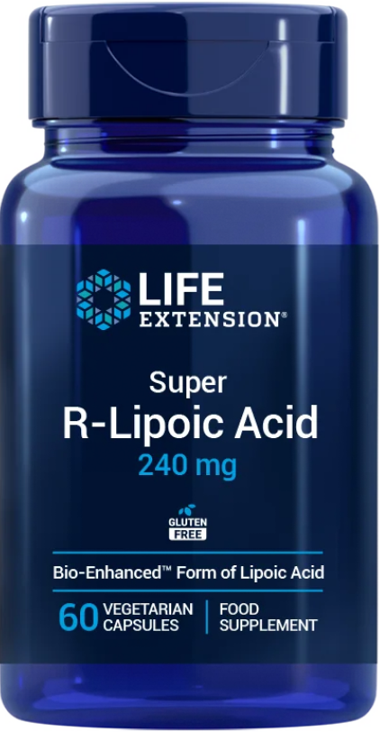 Life Extension Super R-Lipoic Acid – Biotillgänglig Alfaliponsyra