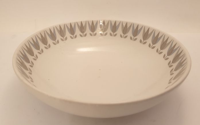 Lotus grå djup tallrik
