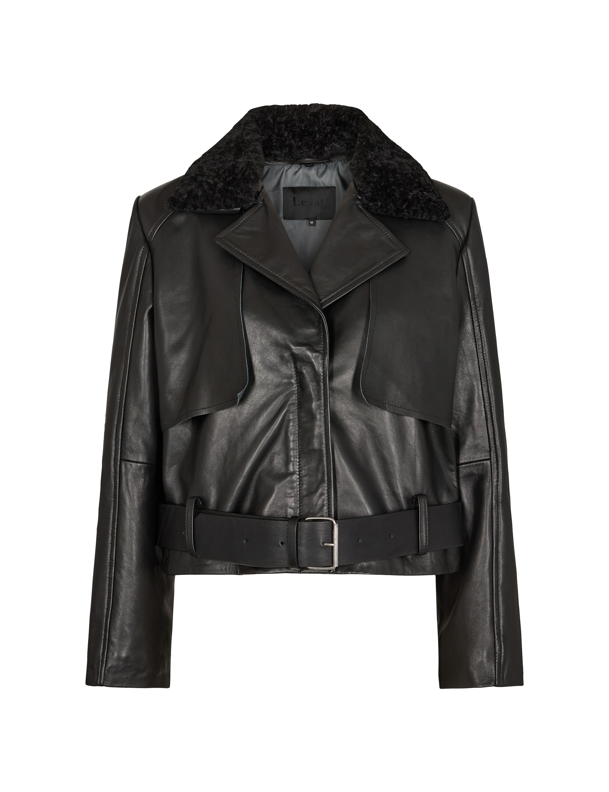 Leveté Room - Destiny 1 Leather Jacket Black