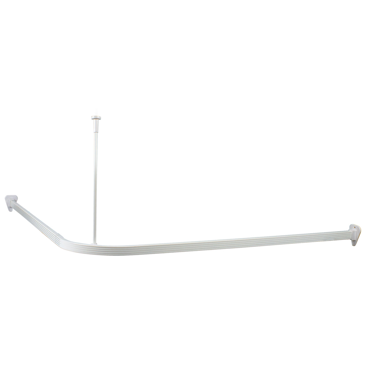 Professional Shower Curtain Tracks - Rigid (white)