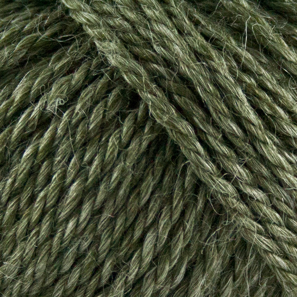 No 6. Ekologisk Ull & Nässelfibrer, 633 Khaki